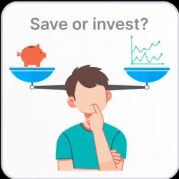 Preview of the save or invest question